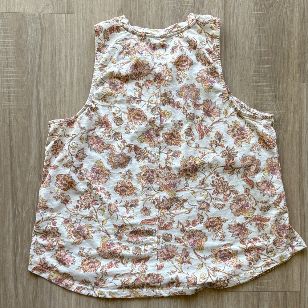 Maurices Floral Lace Women's Tank Top - Picture 4 of 4